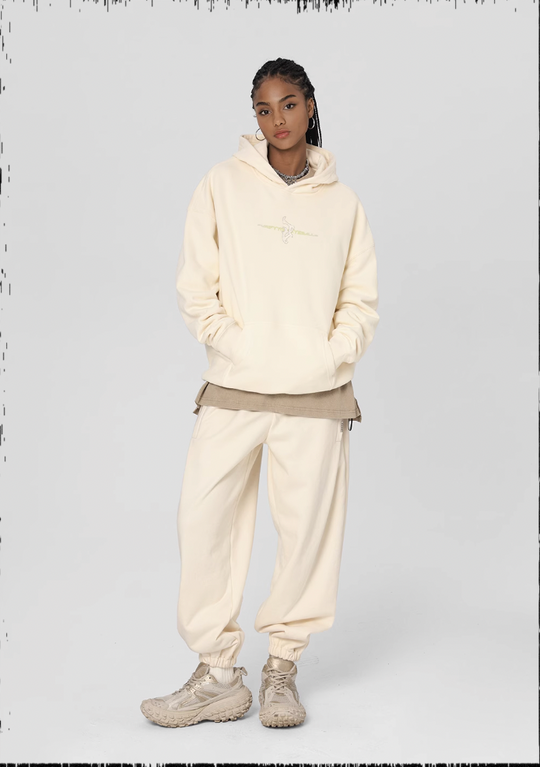 JHYQ Loose Embroidery Sweat Pants
