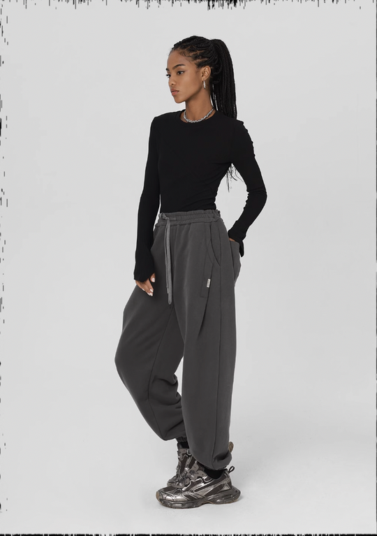 JHYQ Loose Embroidery Sweat Pants