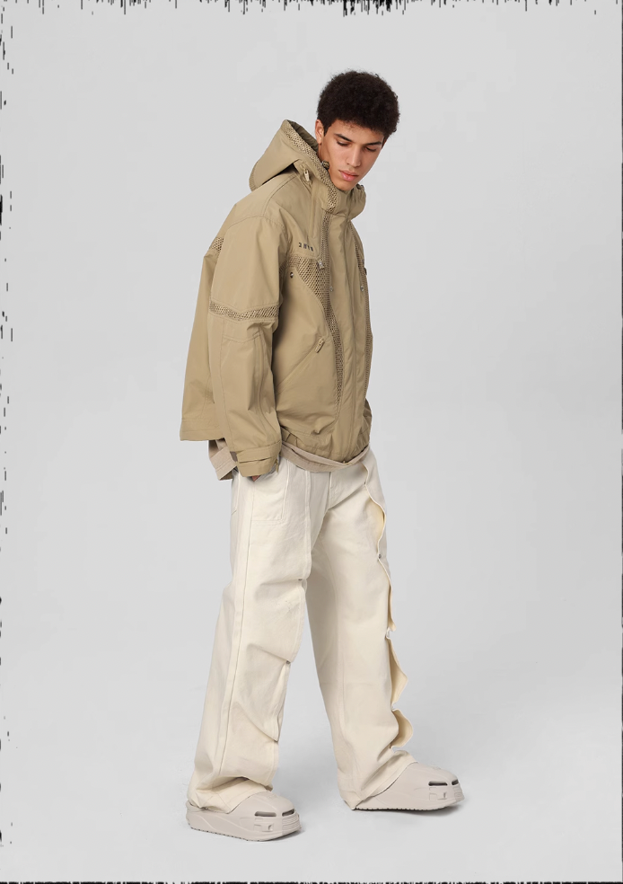 JHYQ Deconstructed Pleated Work Pants