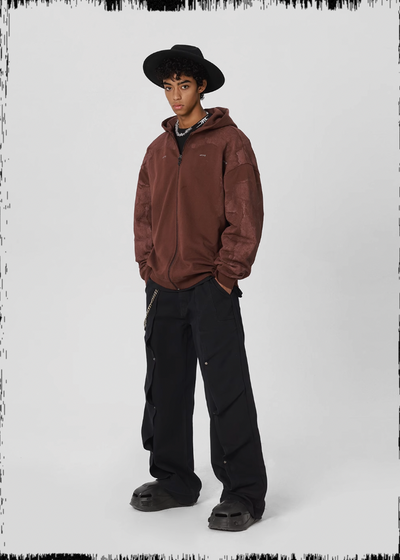 JHYQ Deconstructed Pleated Work Pants