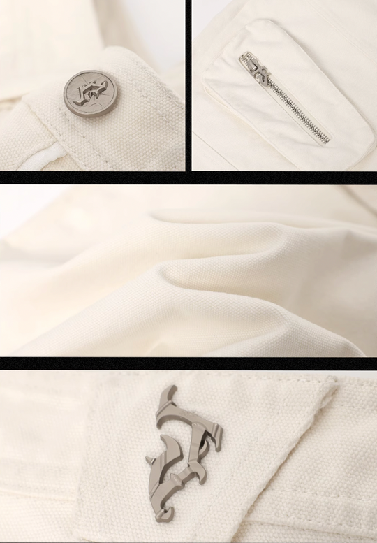 JHYQ Multi Pocket Canvas Work Pants