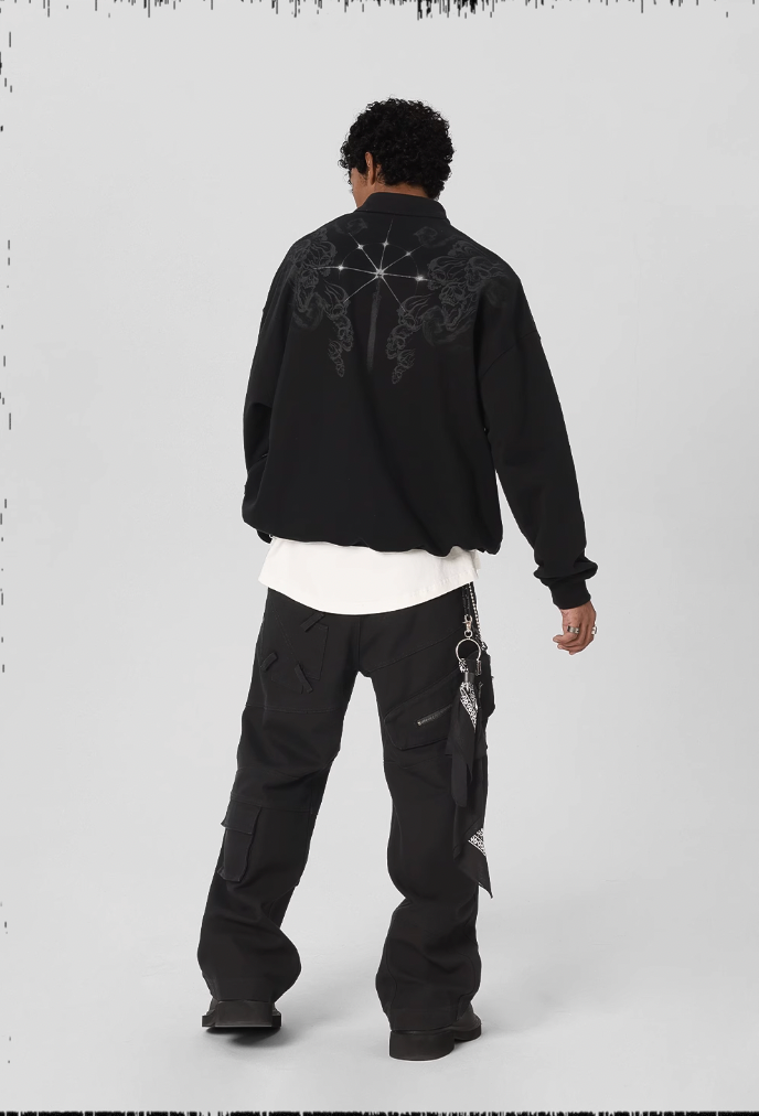 JHYQ Multi Pocket Canvas Work Pants