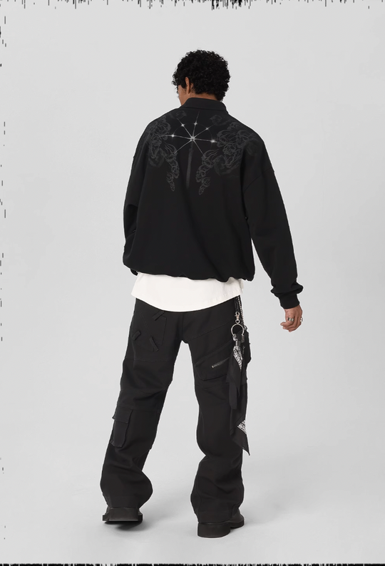 JHYQ Multi Pocket Canvas Work Pants