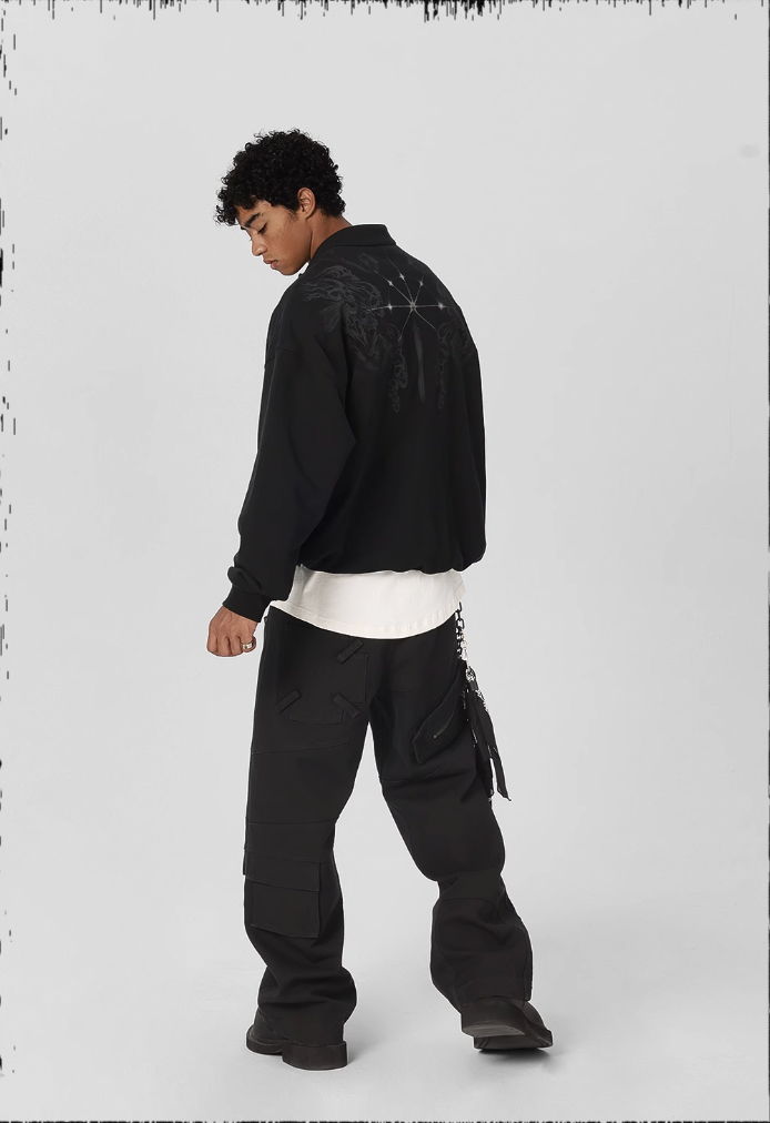 JHYQ Multi Pocket Canvas Work Pants