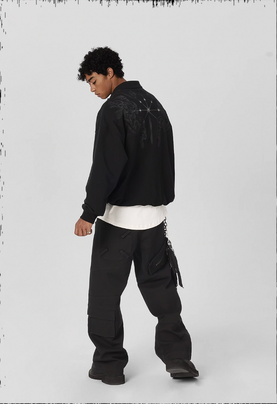JHYQ Multi Pocket Canvas Work Pants
