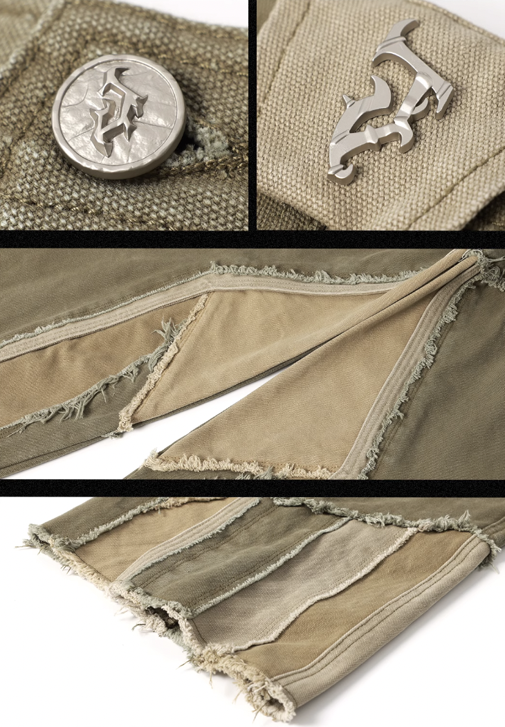 JHYQ Frayed Denim Jeans