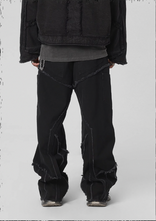 JHYQ Frayed Denim Jeans