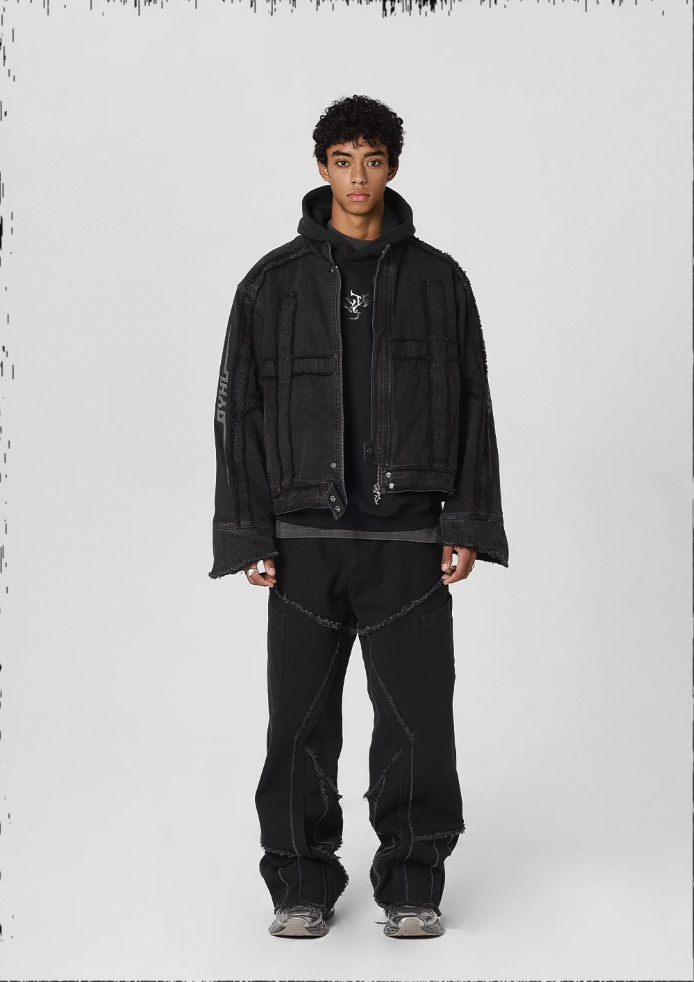 JHYQ Frayed Denim Jeans