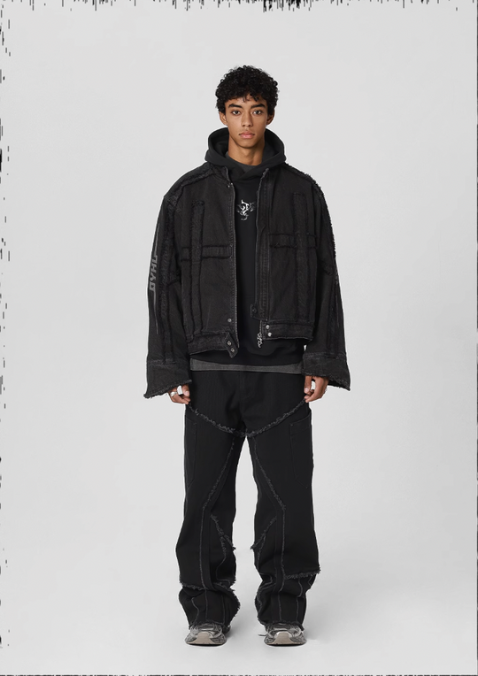 JHYQ Frayed Denim Jeans