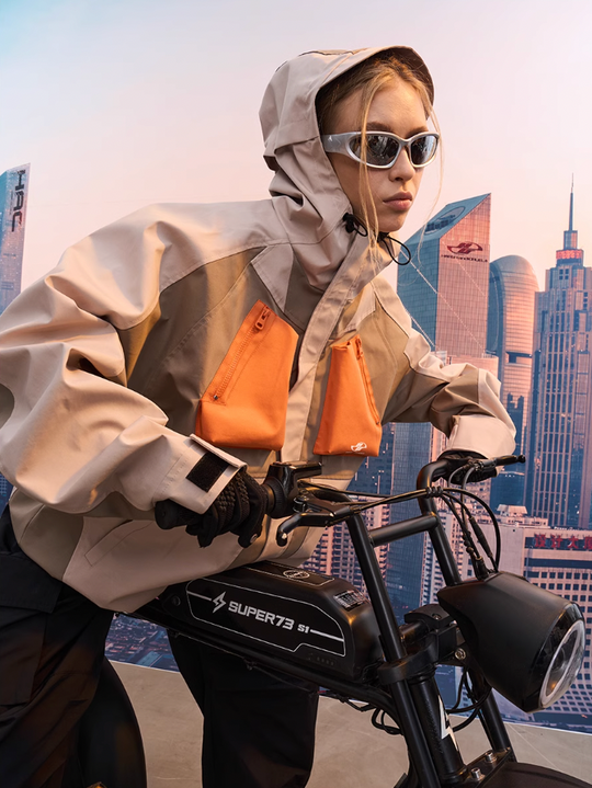 Harsh and Cruel 3D Pockets Deconstructed Patchwork Jacket