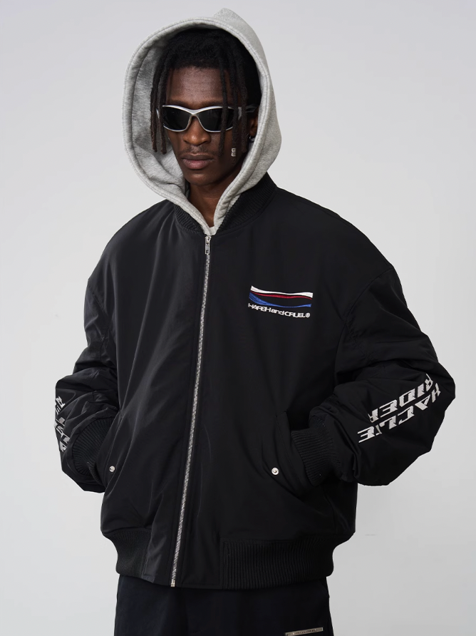 Harsh and Cruel MA-1 Detachable Hooded Jacket