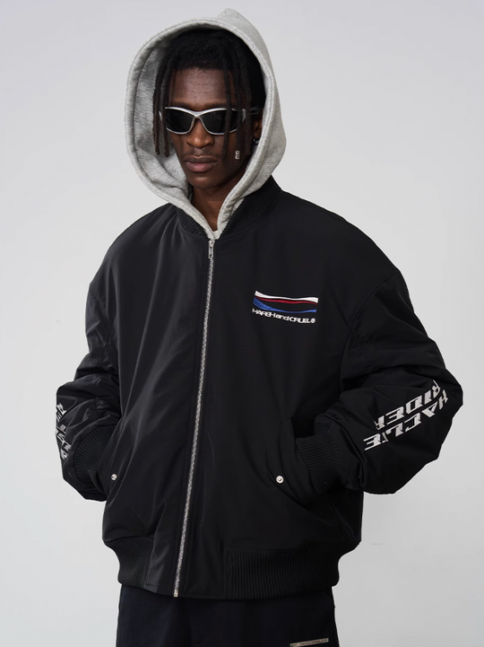Harsh and Cruel MA-1 Detachable Hooded Jacket