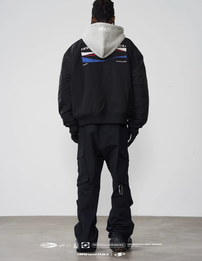 Harsh and Cruel MA-1 Detachable Hooded Jacket