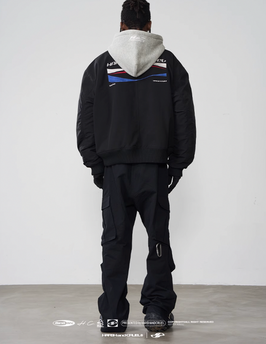 Harsh and Cruel MA-1 Detachable Hooded Jacket
