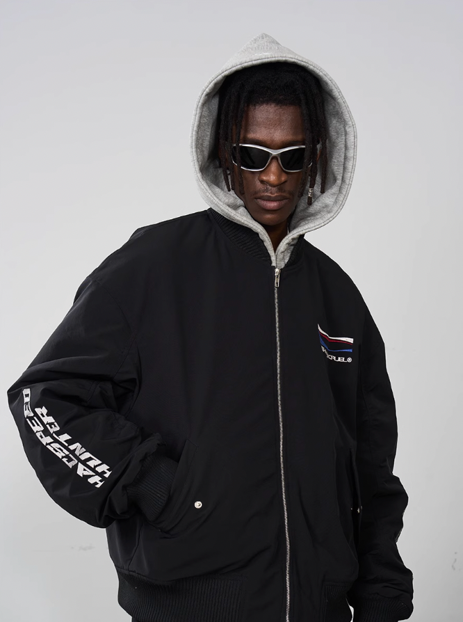 Harsh and Cruel MA-1 Detachable Hooded Jacket