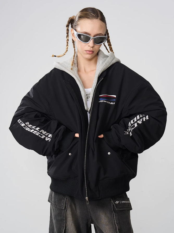 Harsh and Cruel MA-1 Detachable Hooded Jacket