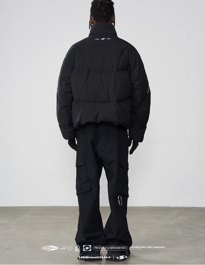 Harsh and Cruel Deconstructed Segments Down Jacket