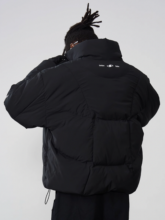 Harsh and Cruel Deconstructed Segments Down Jacket