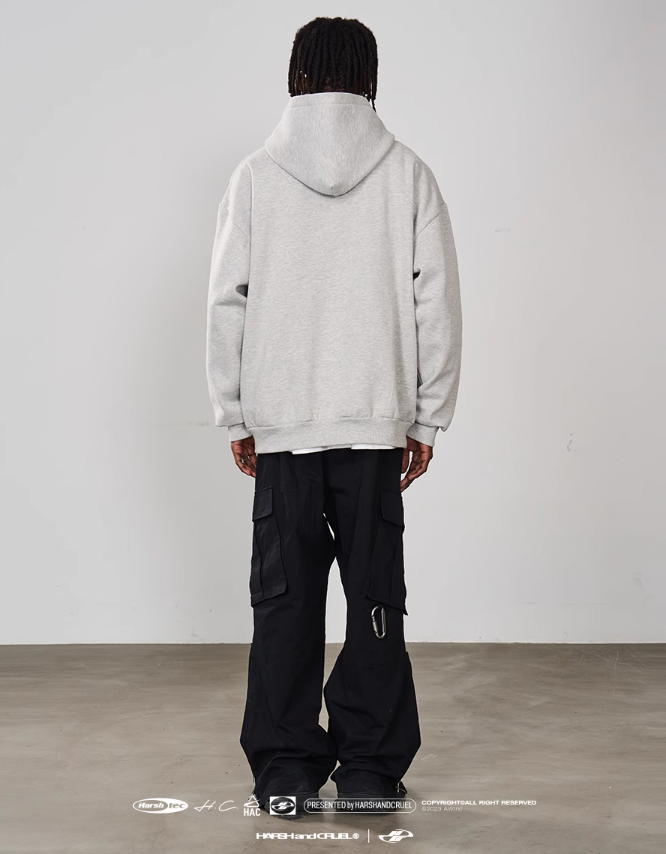 Harsh and Cruel Foam Print Wave Hoodie