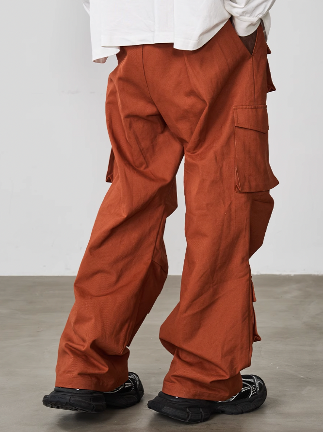 Harsh and Cruel Multi Pocket Pleated Loose Cargos