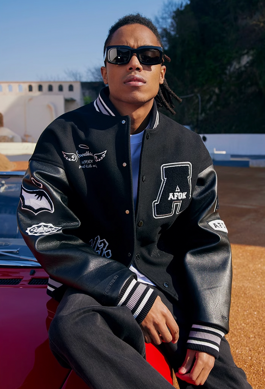AFGK Angel Devil Varsity Jacket