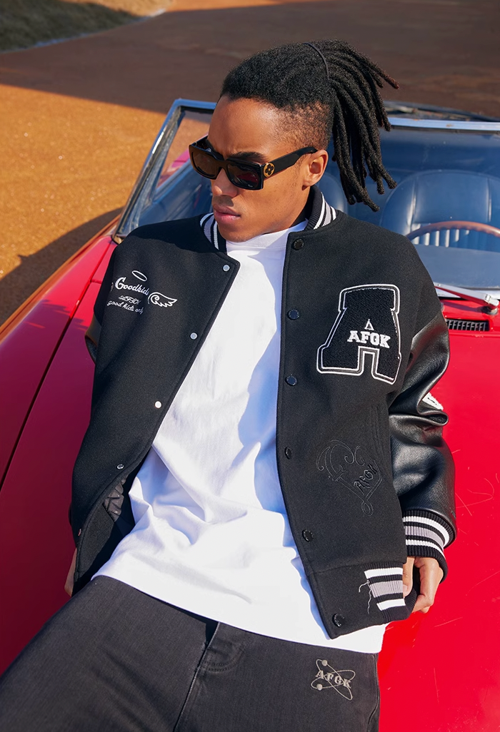 Buy Now AFGK Angel Devil Varsity Jacket – Face 3 Face