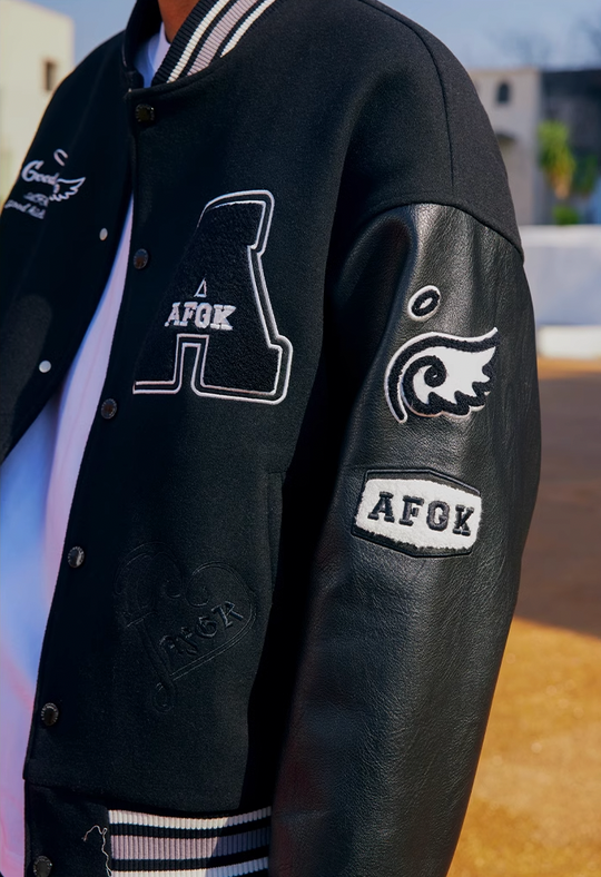 AFGK Angel Devil Varsity Jacket