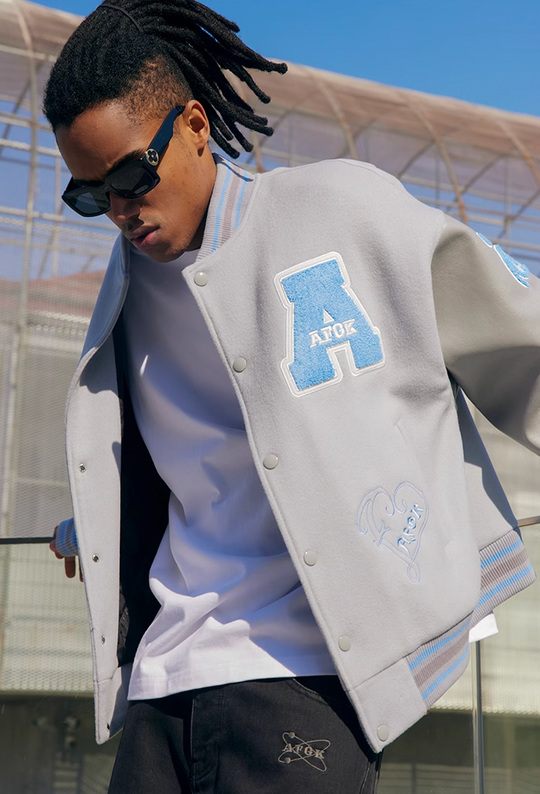 AFGK Angel Devil Varsity Jacket