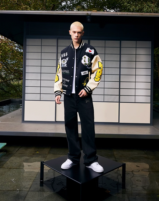 AFGK 6th Anniversary Edition Graffiti Varsity Jacket