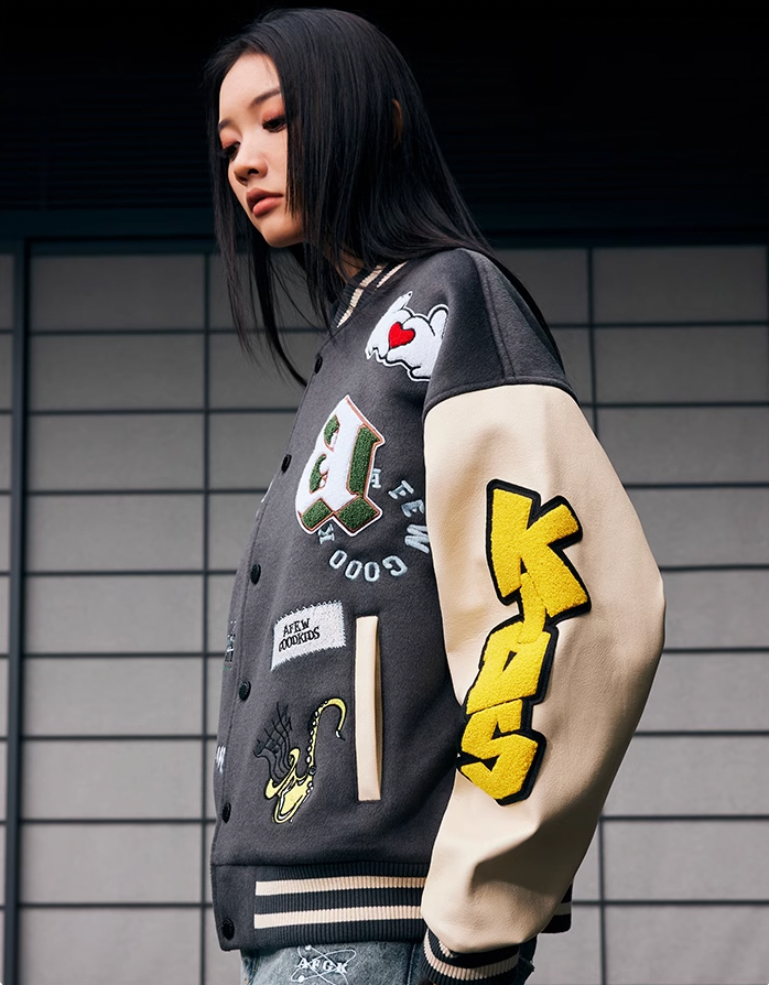 AFGK 6th Anniversary Edition Graffiti Varsity Jacket