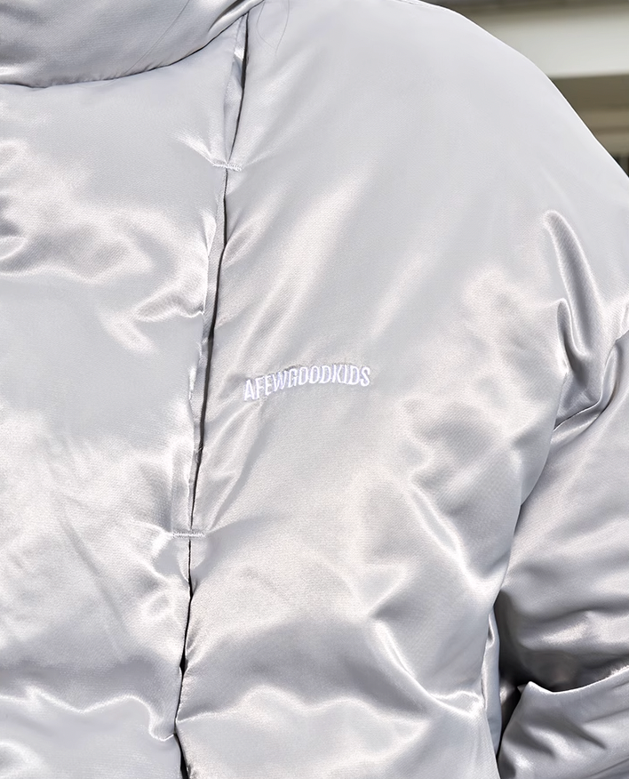 AFGK Glossy Logo Patch Embroidery Jacket