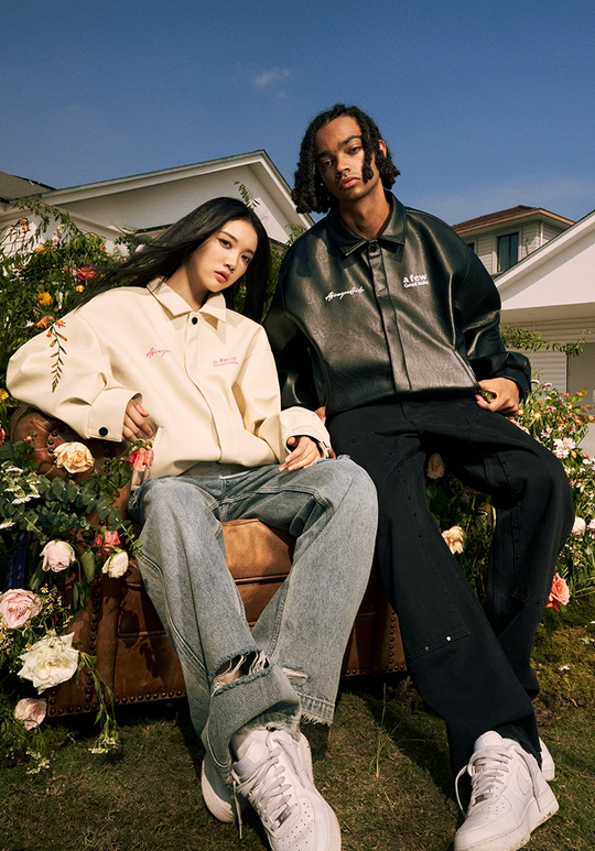 AFGK Basic Logo All Leather Jacket