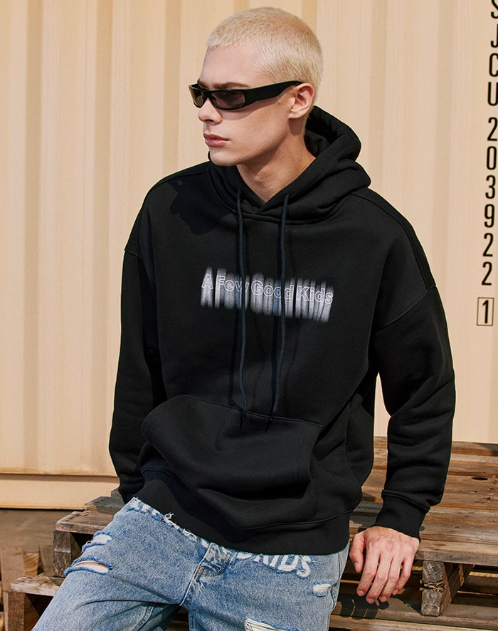 AFGK Phantom Logo Print Hoodie