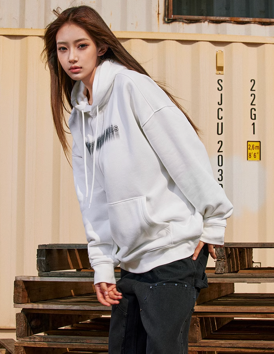 AFGK Phantom Logo Print Hoodie