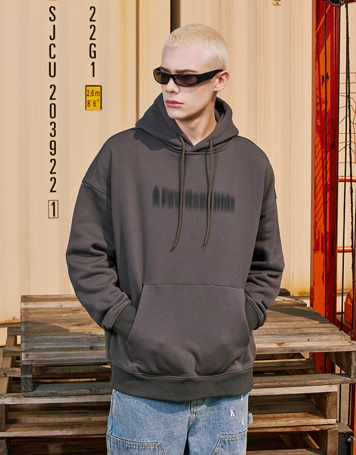 AFGK Phantom Logo Print Hoodie