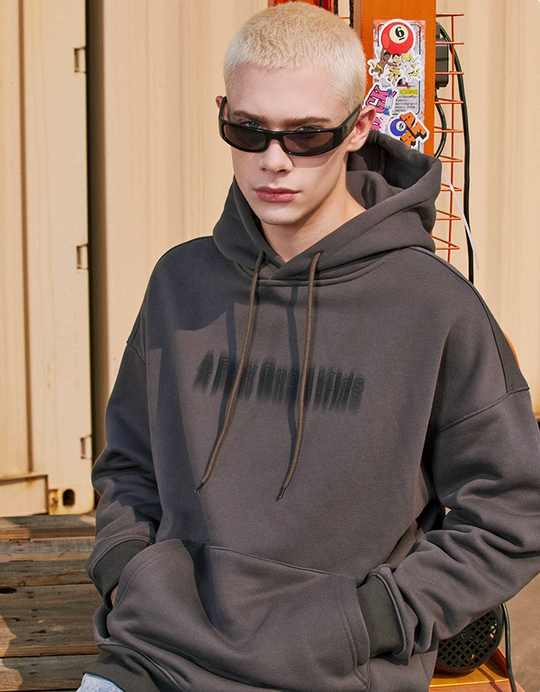 AFGK Phantom Logo Print Hoodie