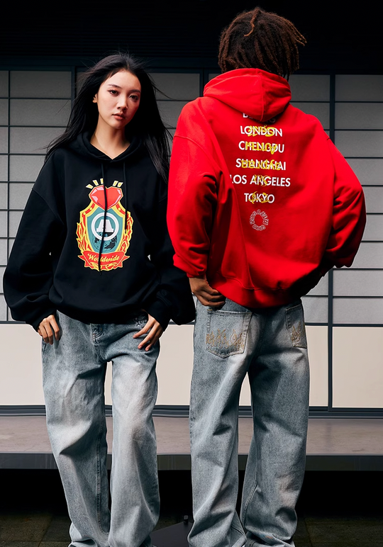 AFGK Worldwide Print Hoodie