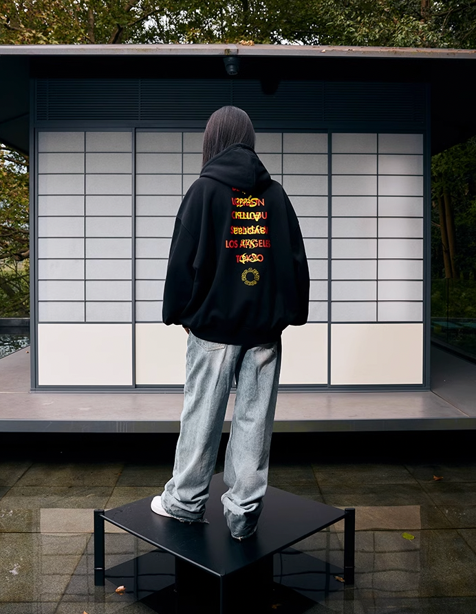 AFGK Worldwide Print Hoodie