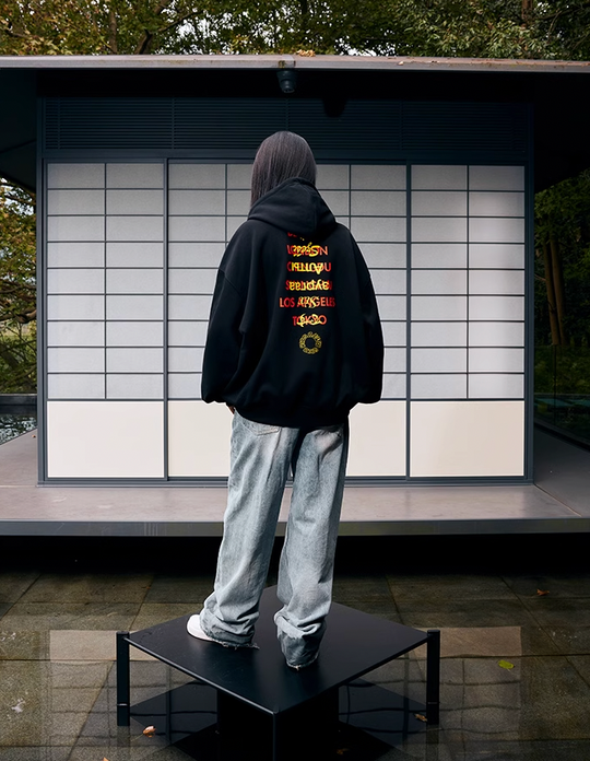 AFGK Worldwide Print Hoodie