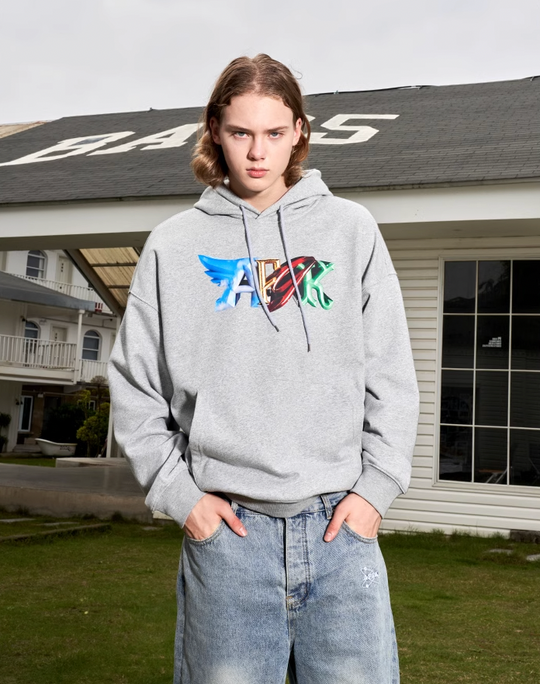AFGK Flying Wings 3D Logo Hoodie