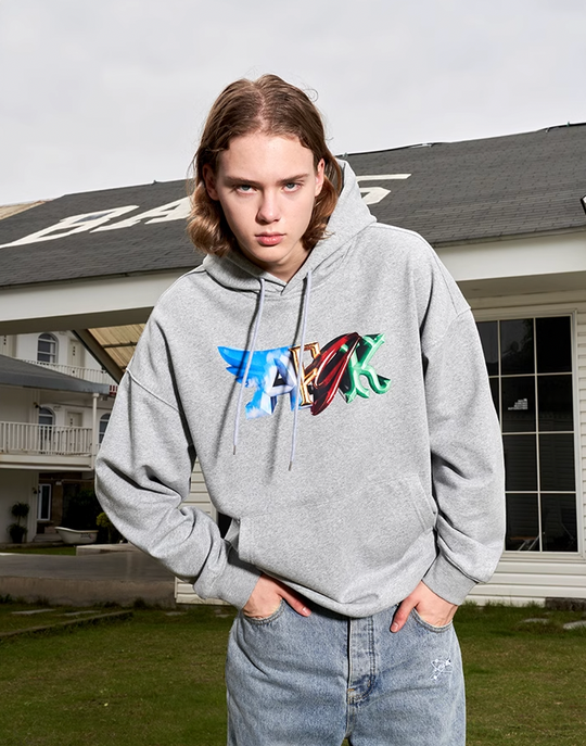 AFGK Flying Wings 3D Logo Hoodie