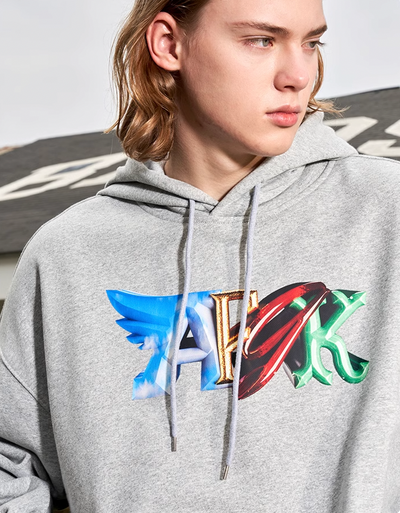 AFGK Flying Wings 3D Logo Hoodie