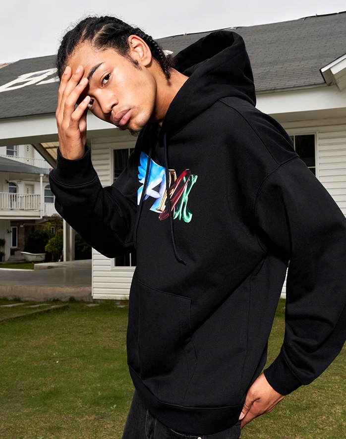 AFGK Flying Wings 3D Logo Hoodie