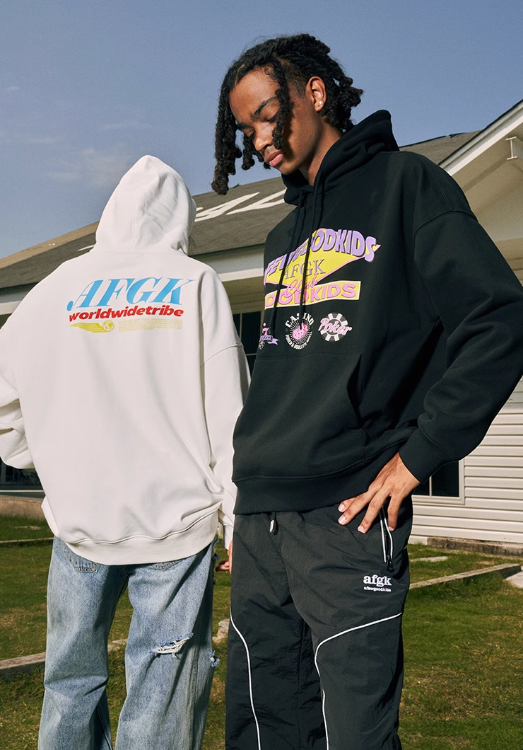 AFGK Cartoon Club Logo Hoodie