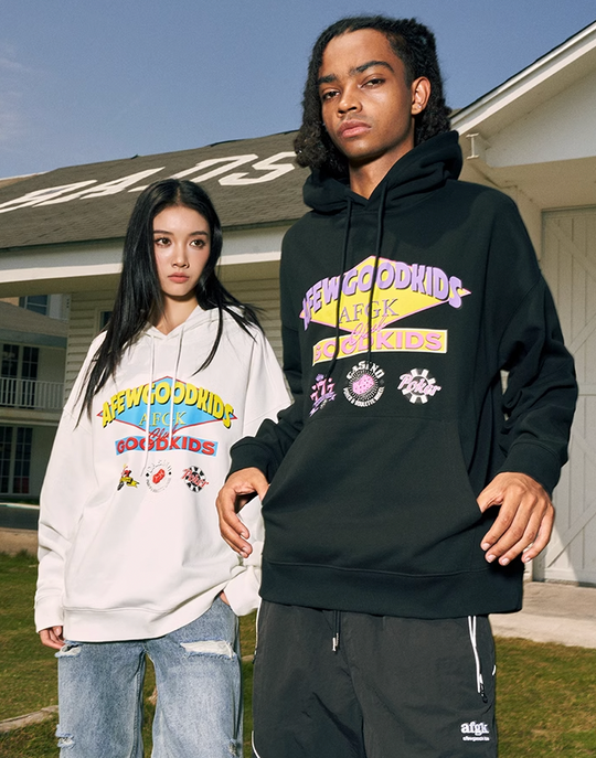 AFGK Cartoon Club Logo Hoodie