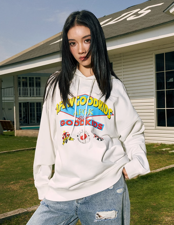 AFGK Cartoon Club Logo Hoodie