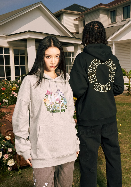 AFGK Flower 3D Logo Hoodie