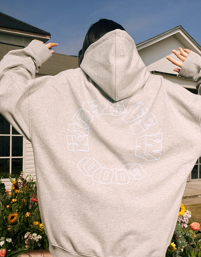 AFGK Flower 3D Logo Hoodie