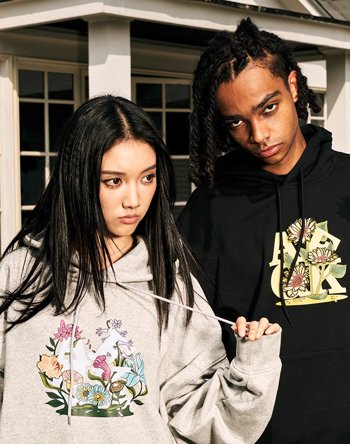 AFGK Flower 3D Logo Hoodie