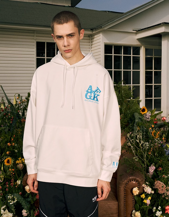 AFGK Basic Embroidery Logo Hoodie
